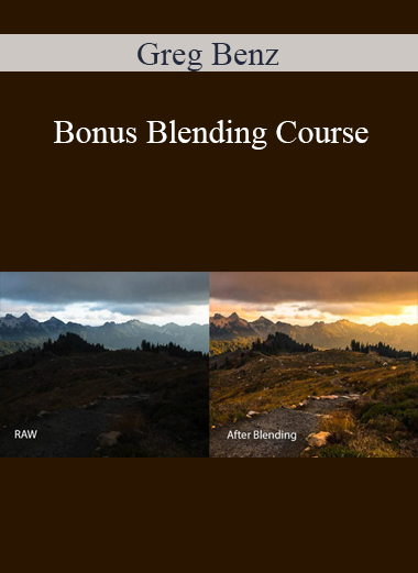 Greg Benz - Bonus Blending Course