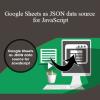 Stone River Elearning - Google Sheets as JSON data source for JavaScript