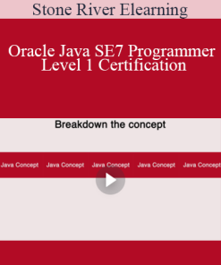 Stone River Elearning - Oracle Java SE7 Programmer Level 1 Certification