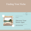 Geetika Saigal - Finding Your Niche