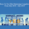 Kenrick Cleveland - Keys To Yes Elite Mentoring Complete From July 2018 - July 2019