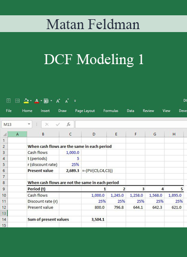 Matan Feldman - DCF Modeling 1