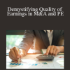 James Miller & Michael Lenkowski - Demystifying Quality of Earnings in M&A and PE