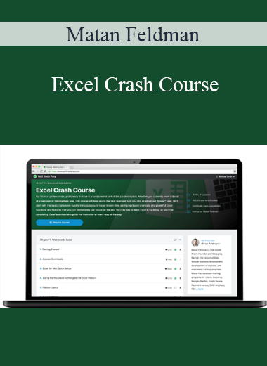 Matan Feldman - Excel Crash Course