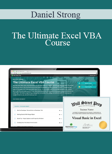 Daniel Strong - The Ultimate Excel VBA Course