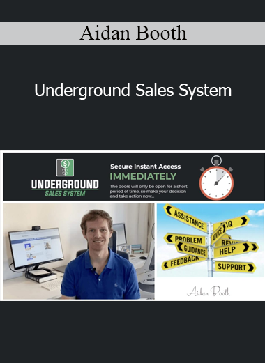 Aidan Booth - Underground Sales System