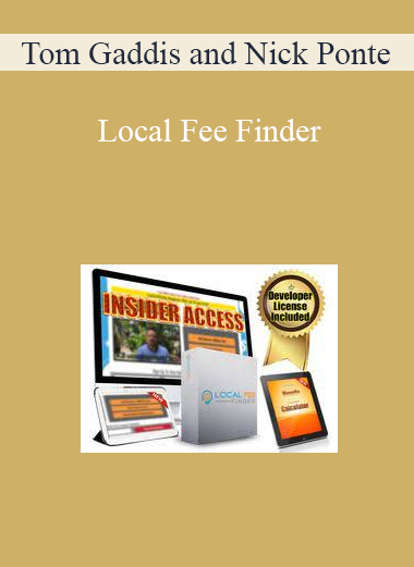 Tom Gaddis and Nick Ponte - Local Fee Finder