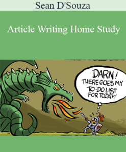 Sean D'Souza - Article Writing Home Study