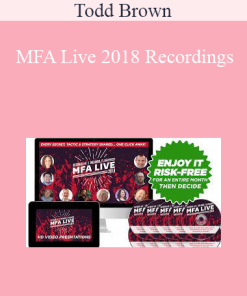 MFA Live 2018 Recordings - Todd Brown