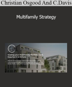 Christian Osgood And Cody Davis - Multifamily Strategy