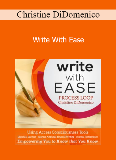Christine DiDomenico - Write With Ease