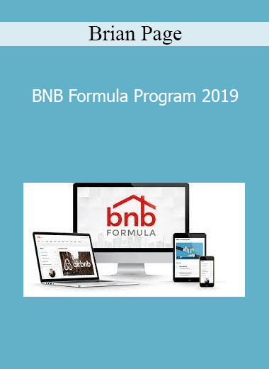 Brian Page - BNB Formula Program 2019
