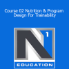 N1 Education - Course 02 Nutrition & Program Design For Trainability