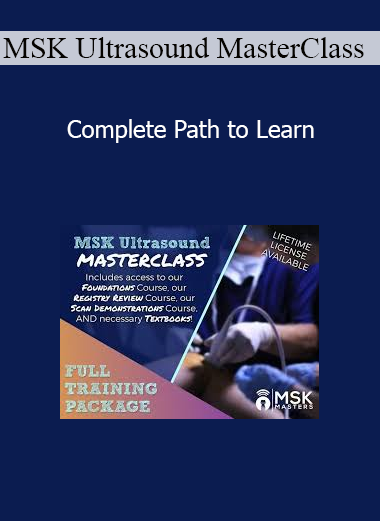 MSK Ultrasound MasterClass - Complete Path to Learn
