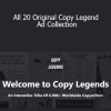 Matt Bockenstette - All 20 Original Copy Legend Ad Collection