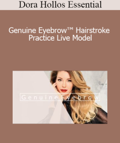 Dora Hollos Essential - Genuine Eyebrow™ Hairstroke Practice Live Model