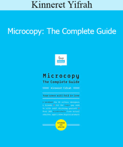 Kinneret Yifrah - Microcopy: The Complete Guide