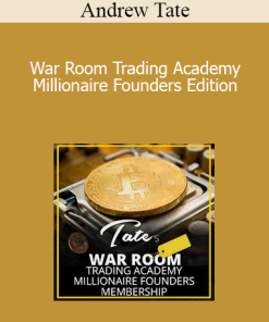 Andrew Tate - War Room Trading Academy Millionaire Founders Edition