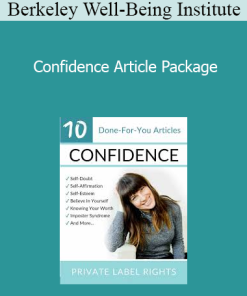 Berkeley Well-Being Institute - Confidence Article Package