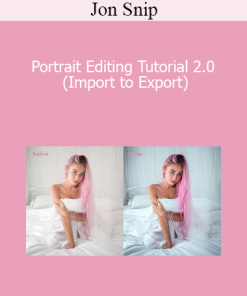 Jon Snip - Portrait Editing Tutorial 2.0 (Import to Export)