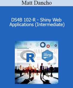 Matt Dancho - DS4B 102-R - Shiny Web Applications (Intermediate)