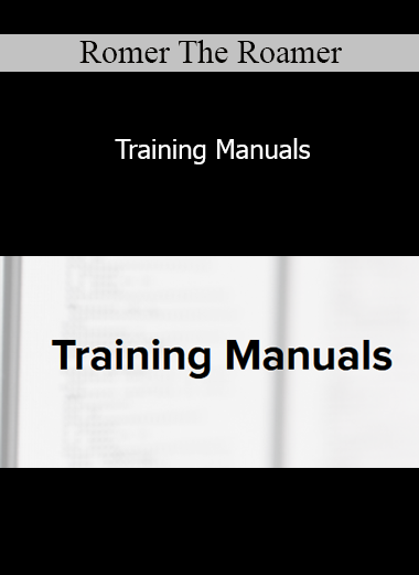 Romer The Roamer - Training Manuals