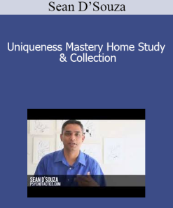 Sean D’Souza - Uniqueness Mastery Home Study & Collection