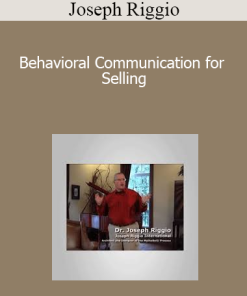 Joseph Riggio - Behavioral Communication for Selling