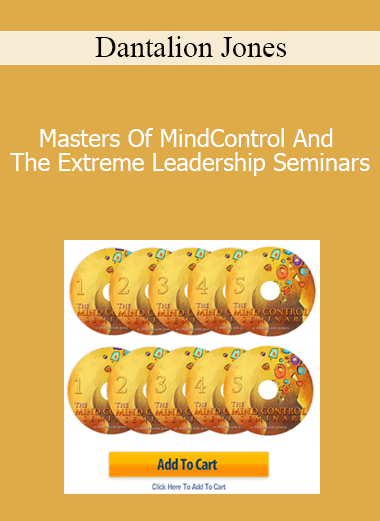 Dantalion Jones - Masters Of MindControl And The Extreme Leadership Seminars