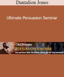 Dantalion Jones - Ultimate Persuasion Seminar