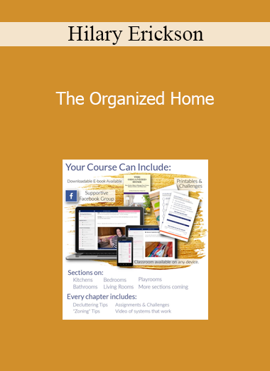 Hilary Erickson - The Organized Home