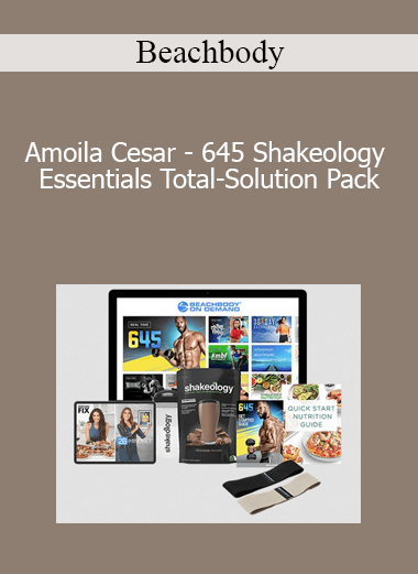 Beachbody - Amoila Cesar - 645 Shakeology Essentials Total-Solution Pack