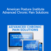 Krista Burns & Mark Wade - American Posture Institute - Advanced Chronic Pain Solutions