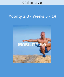 Calimove Mobility 2.0 program covering weeks 5 to 14 for advanced flexibility and control