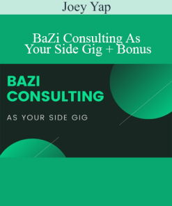 Joey Yap presenting BaZi Consulting As Your Side Gig with bonus training for starting a successful metaphysics-based business