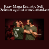 Moshe Katz teaching Krav Maga techniques for defending against knives and guns
