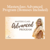 Sarah Landon presenting the Masterclass Advanced Program with bonus content for spiritual growth and conscious creation